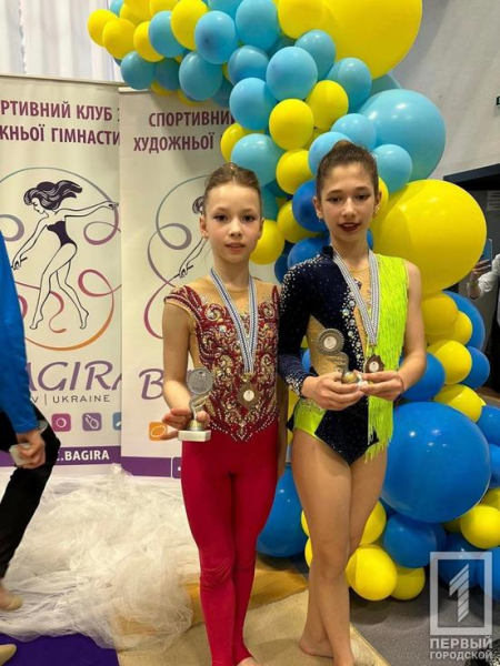 Криворізькі гімнастки у числі переможців та призерів Всеукраїнського благодійного турніру2