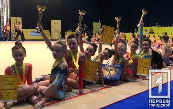 Вихованки спортивної школи №8 здобули срібні та золоті нагороди Фестивалю з художньої гімнастики