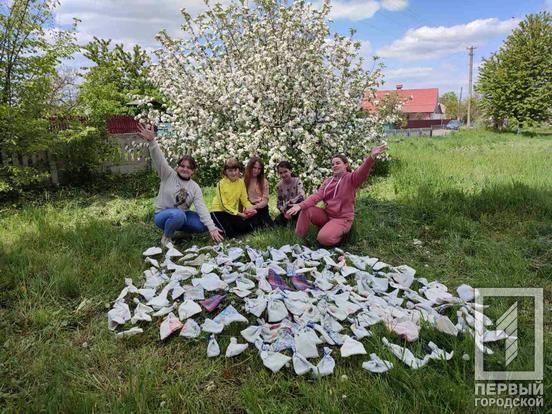 Всеукраїнський проєкт «Мішечок»: криворізькі школярі посіли друге місце у конкурсі та вберегли планету від 738 300 пластикових пакетів6