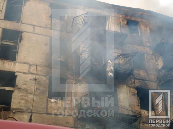 Ракетний удар по Кривому Рогу: приліт у п’ятиповерхівку та по підприємствам, є загиблі3