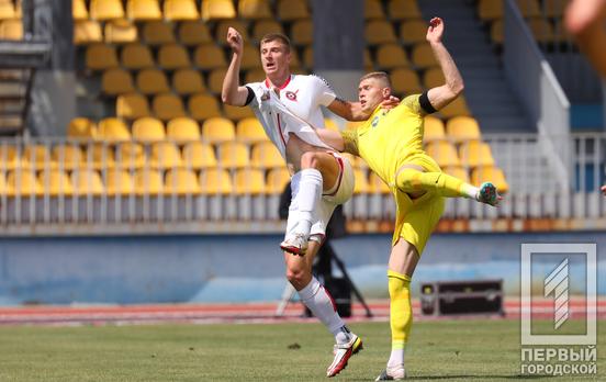 У останній грі сезону 2022-2023 української Прем’єр-ліги криворізький ФК «Кривбас» поступився «Дніпру-1»