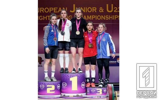 Криворізька важкоатлетка здобула перемогу на чемпіонаті Європи