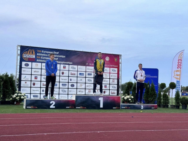 Легкоатлети з вадами слуху з Кривого Рогу відзначилися на Чемпіонаті Європи6