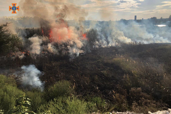 На Дніпропетровщині протягом доби ліквідовано 26 пожеж в екосистемах7