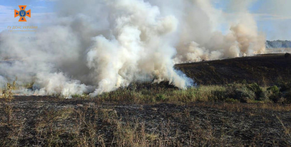 На Дніпропетровщині протягом доби ліквідовано 26 пожеж в екосистемах6