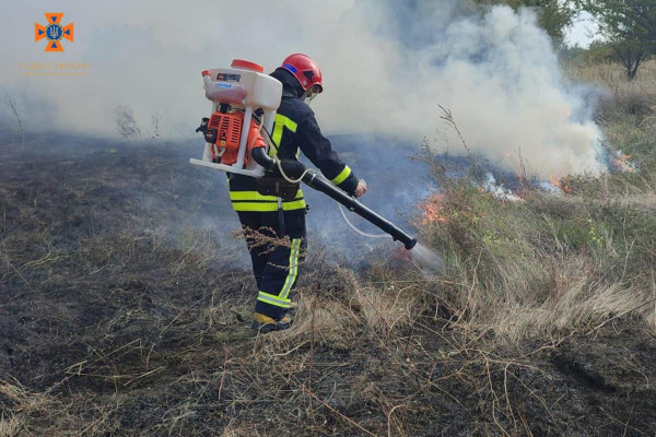 На Дніпропетровщині протягом доби ліквідовано 26 пожеж в екосистемах3