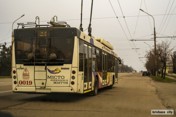 У Кривому Розі тимчасово змінять рух тролейбуси: де і коли