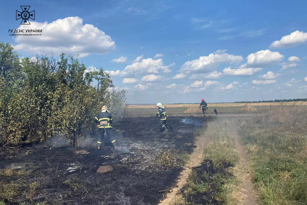За добу на Дніпропетровщині вигоріло понад 10 га сухостою0