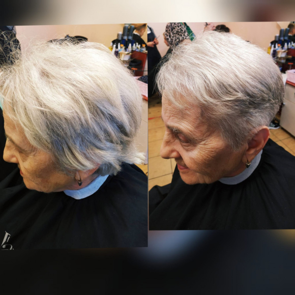 Красива старість: у Кривому Розі пенсіонеркам безкоштовно зробили модні зачіски1