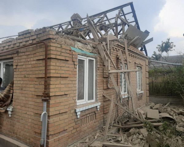 Сьогодні ворог двічі обстріляв Нікополь з важкої артилерії2