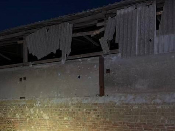 У Кривому Розі уламки збитого БпЛА спричинили пожежу1