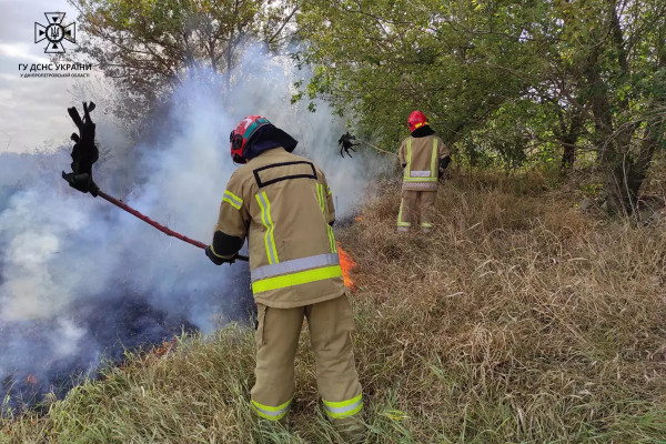 За останній тиждень надзвичайниками Дніпропетровщини ліквідовано 327 пожеж в екосистемах4