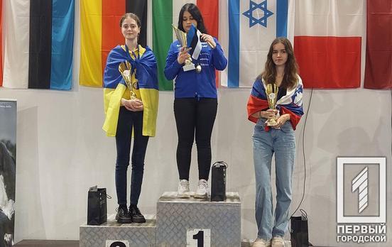 Криворізька шахістка Юліана Мінаєва здобула дві нагороди на чемпіонаті Європи