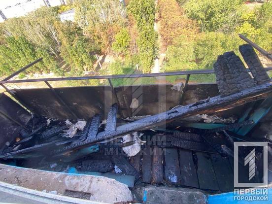 Криворізькі рятувальники загасли пожежу у дев’ятиповерхівці2