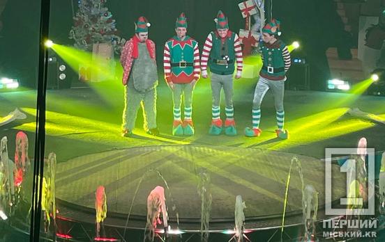 Порятунок новорічного дива від злого зеленого Грінча: у Кривому Розі цирк презентував неймовірне шоу «Waterland Новорічна феєрія»