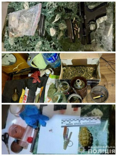 Мешканець Дніпропетровщини влаштував вдома схованку зброї та наркотиків0