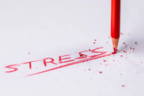 Графічне зображення – надпис «стрес»