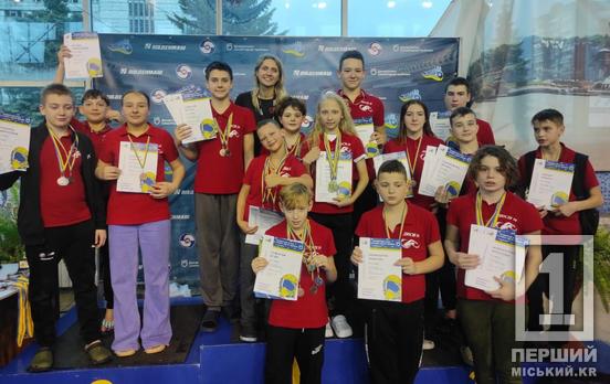 Криворіжці «в ударі»: плавці з ДЮСШ №10 підкорили води Кубку Дніпра