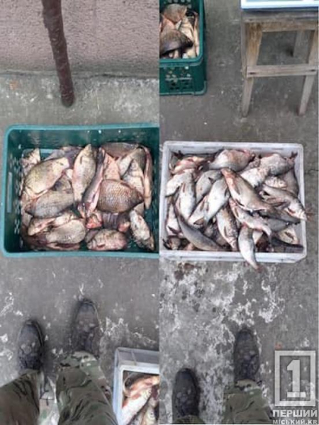 З Карачунівського водосховища вилучили заборонене знаряддя чорних рибалок4