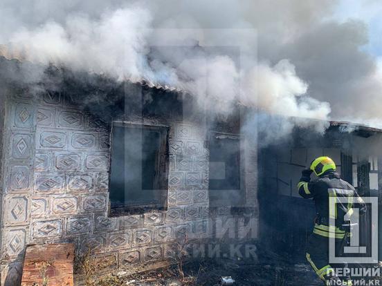 Полум'я виривалося з вікон і дверей: криворізькі надзвичайники загасили пожежу в покинутій будівлі3
