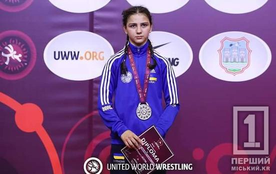 Сильна духом і тілом: борчиня з криворізької ДЮСШ №2 здобула срібло на Чемпіонаті Європи