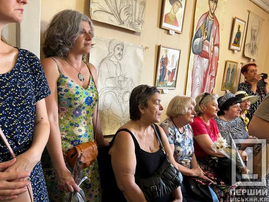 У Кривому Розі відкрили виставку сакральних творів кисті Ольги Марченко6