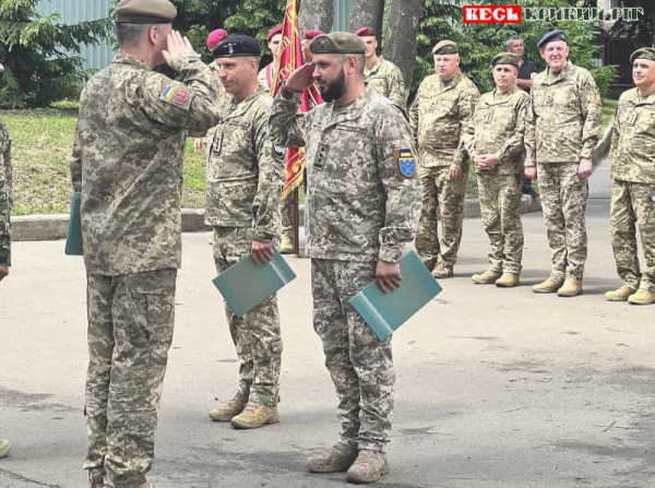Вручення дипломів у Національному університеті оборони України