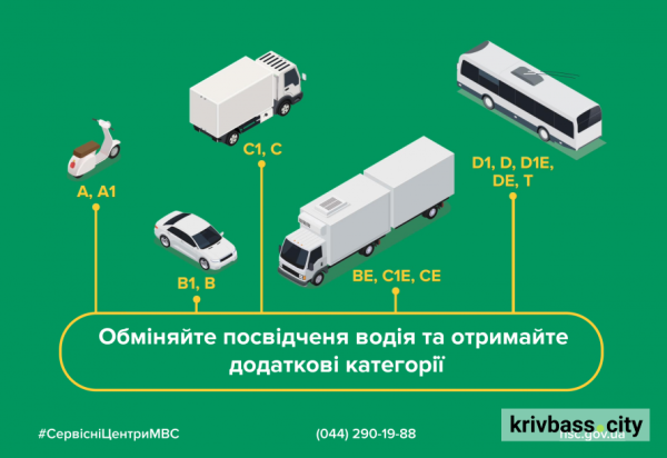 Посвідчення водія європейського зразка: як криворіжцям оновити документ і для чого це потрібно1