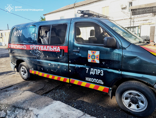 Росіяни атакували підрозділ ДСНС на Дніпропетровщині0