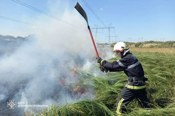 Минулої доби вогнеборці Дніпропетровщини ліквідували 123 пожежі в екосистемах4