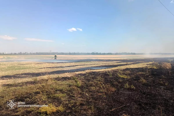 Минулої доби вогнеборці Дніпропетровщини ліквідували 123 пожежі в екосистемах0