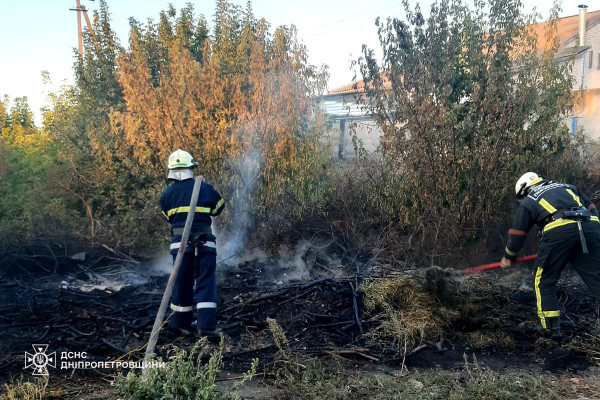 На Дніпропетровщині продовжує масово горіти сухостій на відкритих територіях2