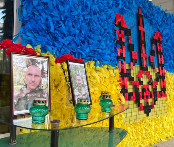 У Кривому Розі вшанували пам`ять загиблих Героїв - Михайла Миронова та Сергія Потурая1