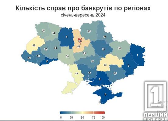 Дніпропетровщина знову в антитопі: за чотири місяці кількість українців, що збанкрутували зросла майже вдвічі1