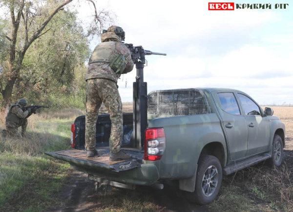 Мобільна протидронова група криворізьких нацгвардійців