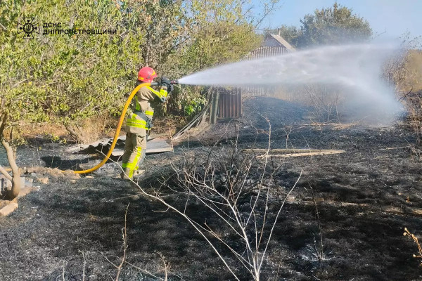 На Дніпропетровщині не вщухають пожежі в екосистемах: за добу рятувальники загасили 33 займання0