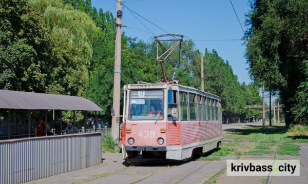 Ремонт трамвайних колій у жовтні-листопаді: зміна руху транспорту у Кривому Розі