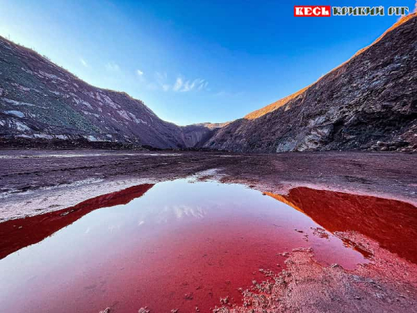 Кар’єр Рудомайну в центрі Кривого Рогу