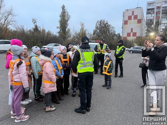 Підсвіти себе, збережи життя: у Кривому Розі пройшла акція-нагадування для пішоходів та водіїв4