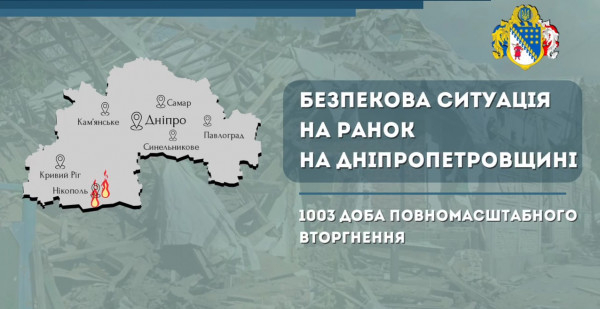 Сьогодні під ранок російські окупанти атакували Нікопольщину0