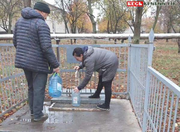 Станція очищення води в Глеюватській громаді Криворізького району