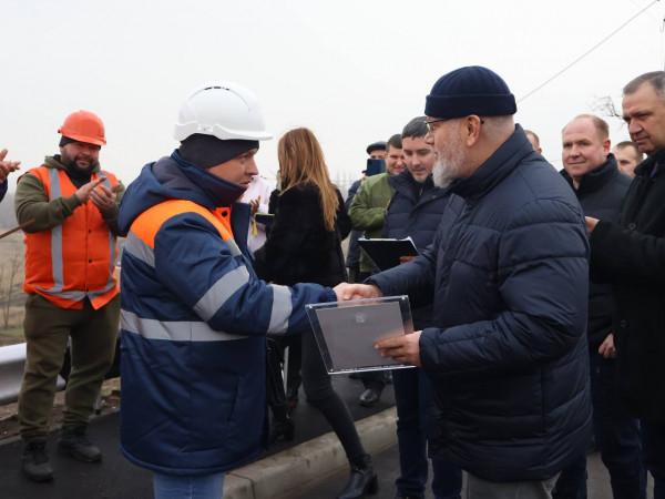 У Кривому Розі завершився капітальний ремонт шляхопроводу, що поєднує  північну частину міста  з центром3