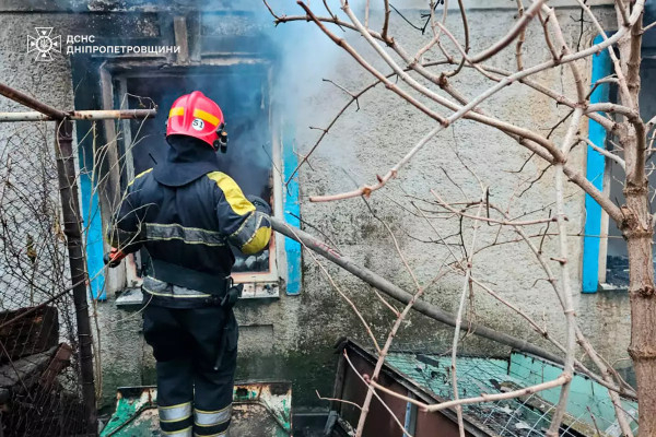 У Криворізькому районі внаслідок пожежі загинули дві людини  1