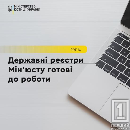 Поступове повернення до норми: айтівці відновили роботу державних реєстрів1