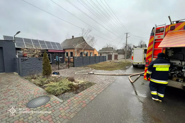 У Кривому Розі внаслідок пожежі в будинку постраждала жінка0