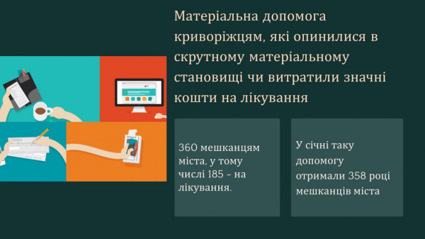 Ю. Вілкул: Продовжуємо дбати про криворіжців та допомагати тим, хто цього потребує – у лютому допомогу з міського бюджету отримають 4536 мешканців0