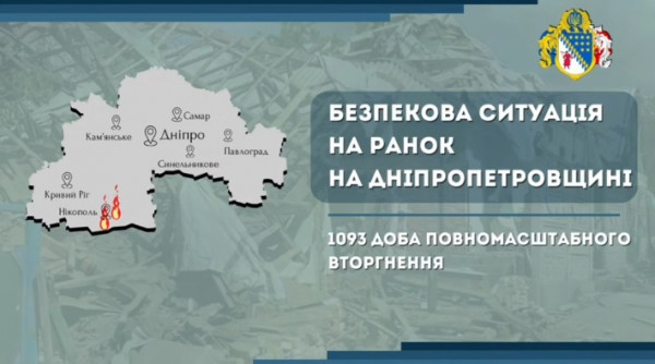 Вчора ввечері російські окупанти продовжили атакувати Нікопольський район0