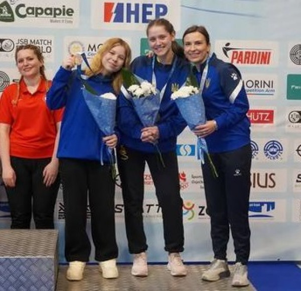 Криворізька спортсменка виборола «бронзу» на Чемпіонаті Європи з кульової стрільби0