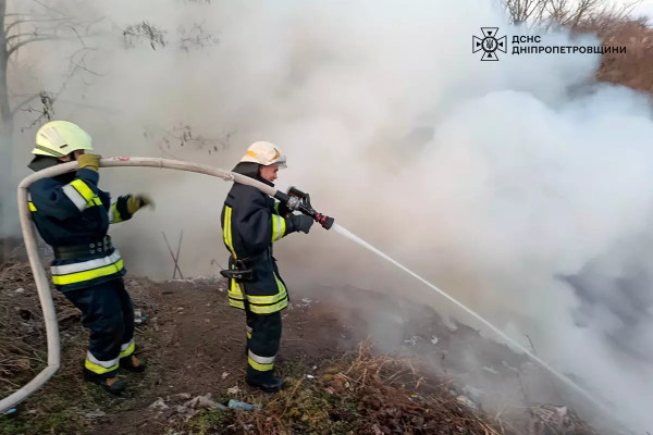 На Дніпропетровщині за минулу добу сталося 47 пожеж в екосистемах1