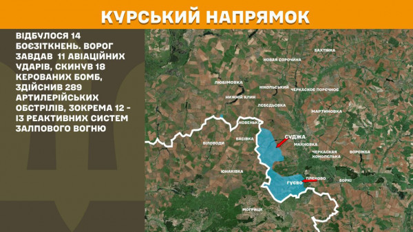 Сили оборони відбили 112 атак ворога по всій лінії фронту1